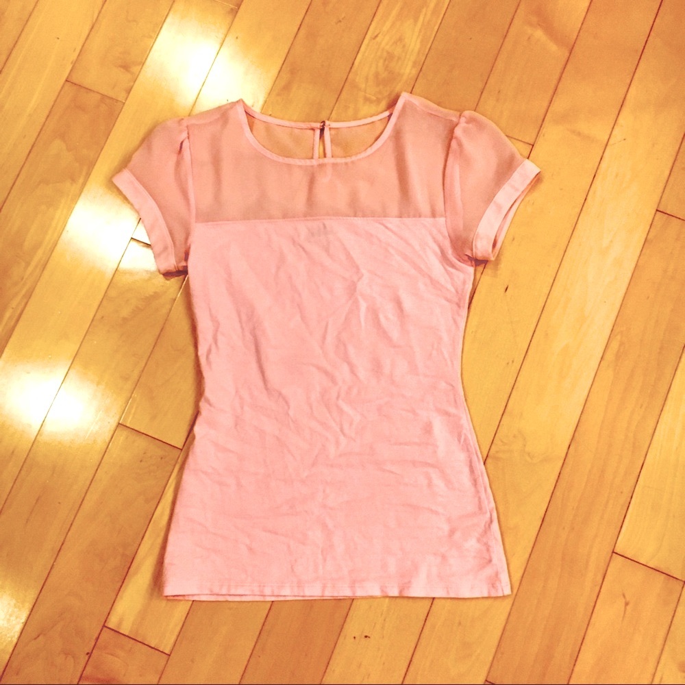 NWOT NEVER WORN XS Express Modal Cotton Tee (2)